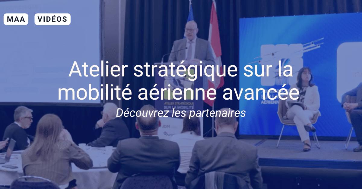 Atelier stratégique sur la mobilité aérienne avancée